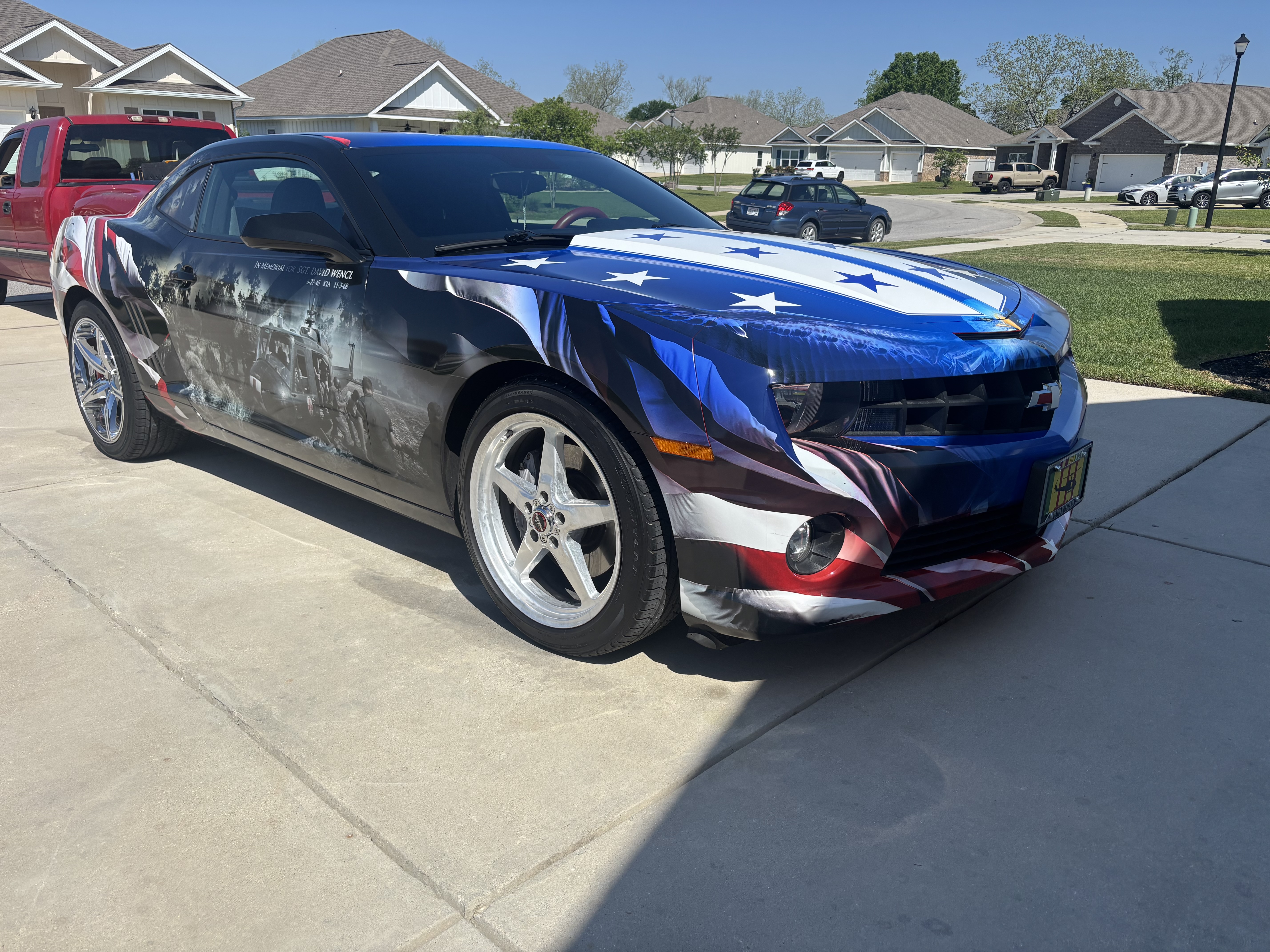 vietnam vet memorial camero